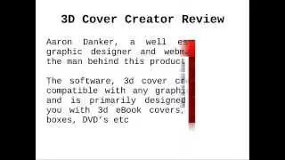 3D Cover Creator Review; Best 3d ebook Cover Maker