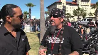 Blacksmith Motoring Company Senior Deisgner Gio and Jack Schit interview at lonestar rally
