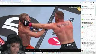 Paddy Pimblett Vs Justin Gaethje! Justin Cheated Eye Poke Defeated Paddy UFC Reaction!
