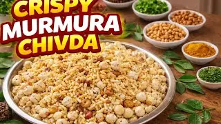 मुरमुरा मखाना नमकीन घर की बनी टेस्टी नमकीन रेसिपी Easy & Healthy 
