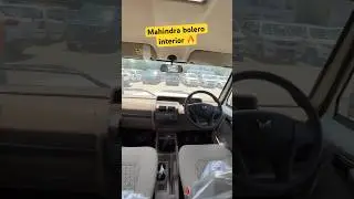 Mahindra bolero interior 🔥 #shorts #car