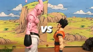 Dragon Ball stop motion Gohan VS Buu