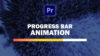 How to make Progress Bar in Adobe Premiere Pro