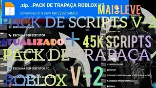 Pack scripts V-2/45 Mil script + Pack de trapa&ccedil;as roblox Atualizado! ( POR 🇹​🇦​🇵​🇴​🇱​🇮​🇨​🇪​)