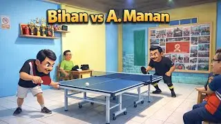 Bihan vs A. Manan, bubuk gaes 3-2 💪