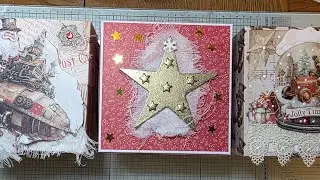 Un merveilleux No&euml;l &agrave; tous. Petite pr&eacute;sentation de boite &agrave; explosion 🎉