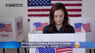 Michigan's Primary Election Is Today: Here's Everything To Know