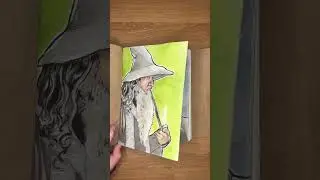 Lord of the rings sketchbook so far#lotr#art #watercolor
