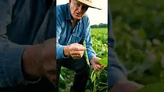 🌿 Bean Picker ASMR | Fresh Green Beans Harvest in Countryside Fields | Smart Foods 🍃