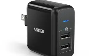 Review [Upgraded] Anker 2-Port 24W USB Wall Charger PowerPort 2 with PowerIQ