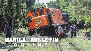 PNR train derails in Makati