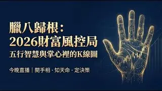 【李宸澤|chenzelee】2026掌紋解碼：財富引爆點，你的手相价值百万 | 2026 Palmistry Decoding: The Wealth Explosion Point