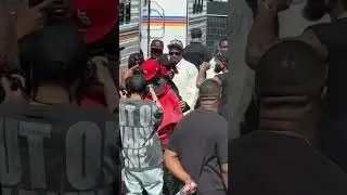 YG backstage with the members at Ken & Friends concert #rap #yg400 #kdot #kendricklamar #juneteenth
