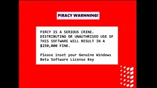 WINDOWS NEPTUNE ANTI PIRACY SCREEN (REAL)