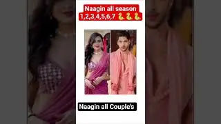 All naagin season couples (who's ur fav?) #colorstv #naagin #trending #viral #shorts #naagin🐍#jodino