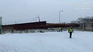 State Route 8 Bridge Launching Akron, Ohio