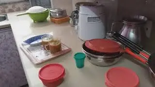Happy Neera's Kitchen-Green Vegetable Thali -Part 1.Go green!!