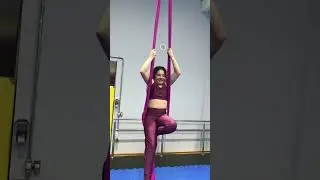 qual passo te faz brilhar no tecido acrobático - turminha iniciante 🥰