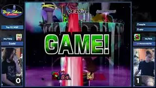 Big Ohio Tournament - Winners Top 8 Qualifier - Zushi(Young Link) vs Morsecode762(Samus)