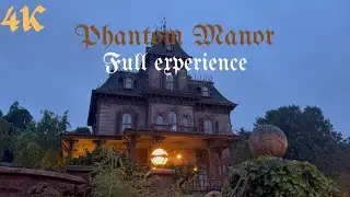 Phantom Manor Full Experience Disneyland Paris (4K)
