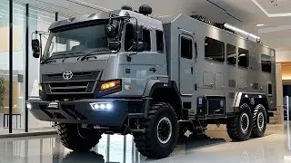 Inside the 2026 Toyota HyperMax 6x6 Motorhome Review &ndash; Extreme Luxury Off-Road Camper