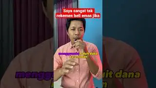 Beli emas mesti guna duit lebihan #pelaburanemas #publicgold #g100network