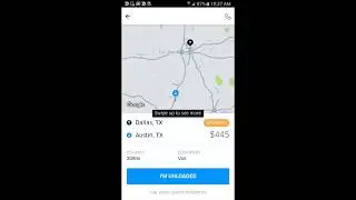 How to upload a document in the Uber Freight carrier app