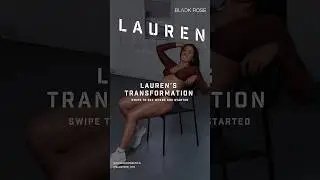 MEMBER TRANSFORMATION SPOTLIGHT - LAUREN✨