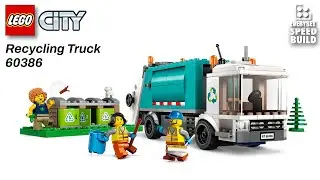 LEGO City Recycling Truck - 60386 Speed Build