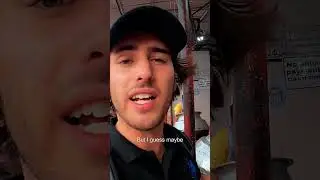 Luke Damant orders the famous biryani in India 🇮🇳 #shorts