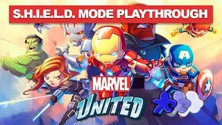 Marvel United | S.H.I.E.L.D. Solo Mode Playthrough