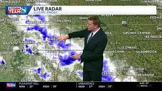 Iowa weather: Snow showers move in ahead of a frigid weekend