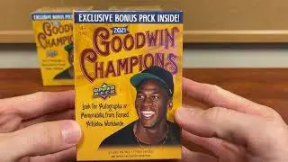 2021 Goodwin Champions Blaster Box Opening Preview - 3 Box Comparison