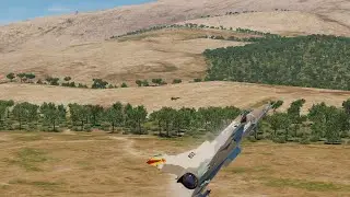 DCS - Dogfight - MiG-21bis vs IAI Kfir ace AI