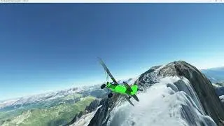 ZLIN SAVAGE CUB 2023 LANDING ON MARMOLADA PUNTA PENIA msl 3.343