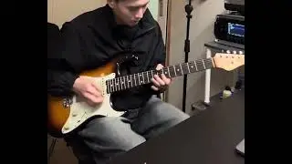 A Shuffle Blues Guitar Solo