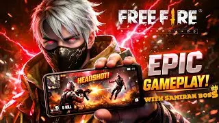 Playing Free Fire MAX With My PRO Big Brother | Samiran Boss 🔥