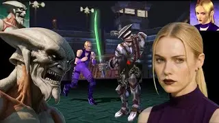 Tekken 3 - Ёсимицу против Нины: Духовный Воин против Призрачного Убийцы
