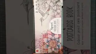 Aquarelle sur carte postale Action #art #watercolor #action #indirillan