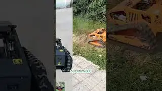 Remote operated track-mounted multitask vehicle China manufacturer factory distributor#lawnmower