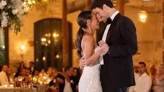 Joe Amabile and Serena Pitt/tied the knot, First dance together