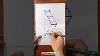 How to draw ladder 3D #drawing #draw #painting I Chill how to draw
