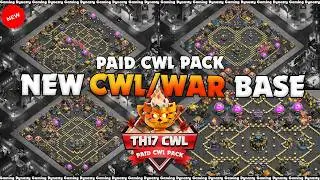 BEST TH17 CWL Base & War Base Links | Th17 Anti Throwers LEGEND LEAGUE Base Layout In CLASH OF CLANS