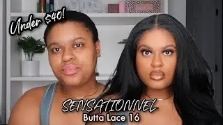 HD LACE UNDER $40 + A GLUELESS INSTALL 🤯 | Sensationnel Butta Lace 16 Divatress.com