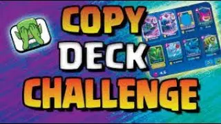 CLASH ROYALE'S HARDEST CHALLENGE!!!! COPYING MY OPPONENTS TRASH DECKS AND WINNING?!?!