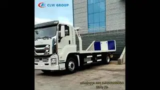 Isuzu FVR Flatbed Tow Truck: Heavy-Duty Recovery & Export Reliability