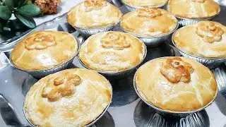 DERRETE NA BOCA !! MASSA DE GUARANÁ COM RECHEIO DE FRANGO CREMOSO - EMPADINHA FÁCIL