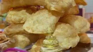 It is a very lucky day that we had been done prepared for annual grate Puja and today we doing Puja.