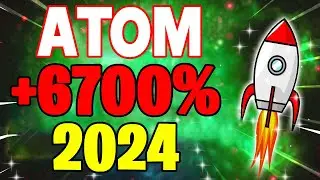 ATOM WILL MAKE YOU RICH HERE'S WHY - Cosmos PRICE PREDICTION 2024 & MORE