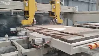 Quartz stone automatic grinding machine polishing line new